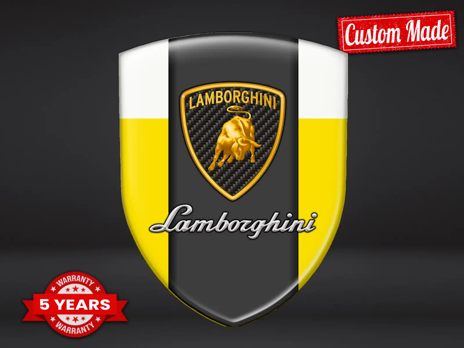 Lamborghini Wasserfester Aufkleber Langlebig Universal Hochwertig